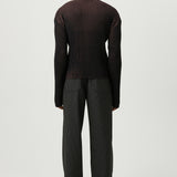 SOULLAND NIKA top Knitwear Brown Multi