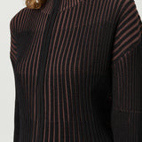 SOULLAND NIKA top Knitwear Brown Multi
