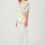 SOULLAND ORSON shirt Shirt White AOP