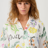 SOULLAND ORSON shirt Shirt White AOP