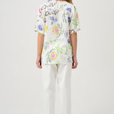 SOULLAND ORSON shirt Shirt White AOP