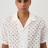 SOULLAND ORSON shirt Shirt Off White