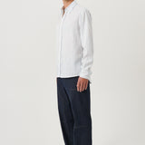 SOULLAND RADO shirt Shirt Navy pinstripes