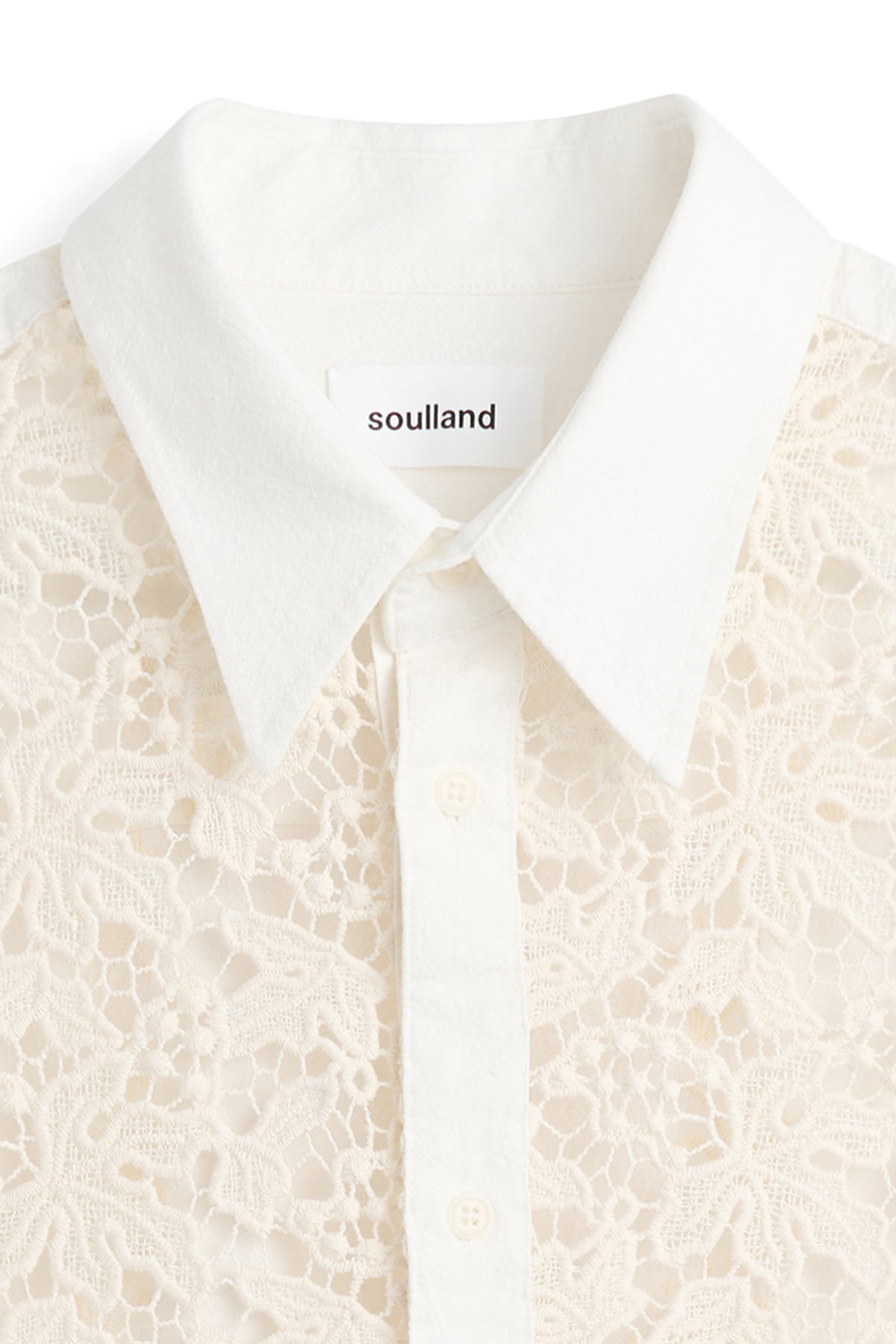 SOULLAND RADO shirt Shirt Off White