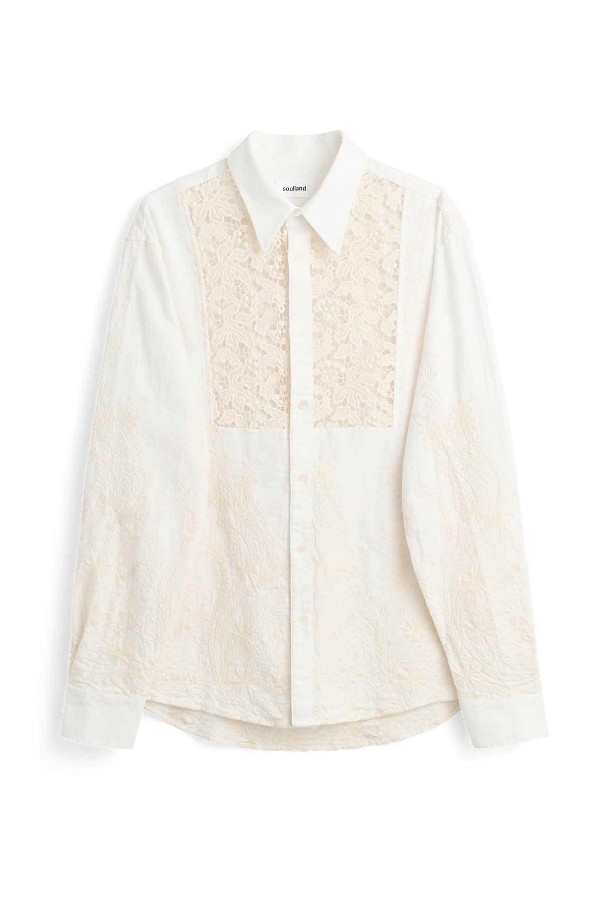 SOULLAND RADO shirt Shirt Off White