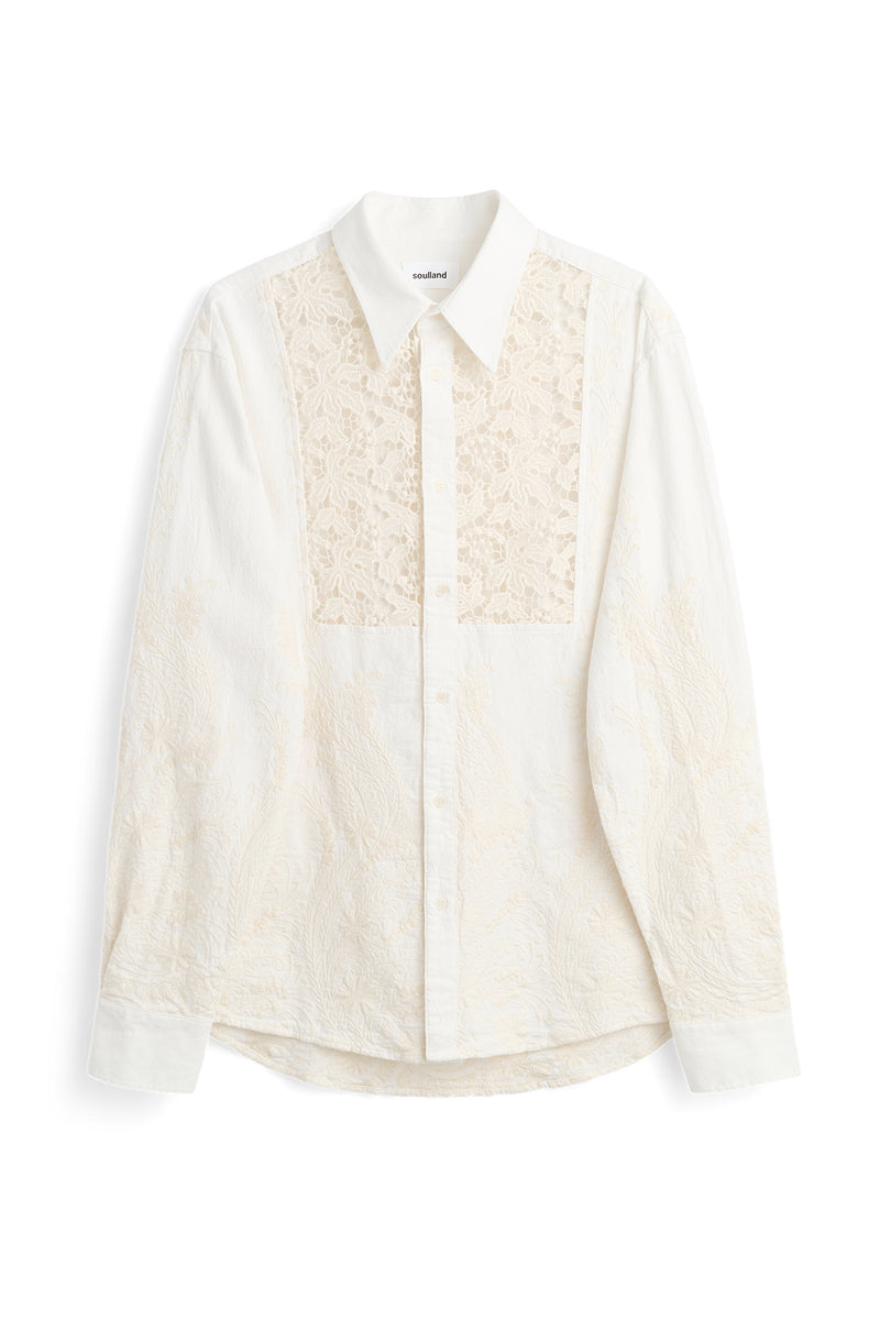 SOULLAND RADO shirt Shirt Off White