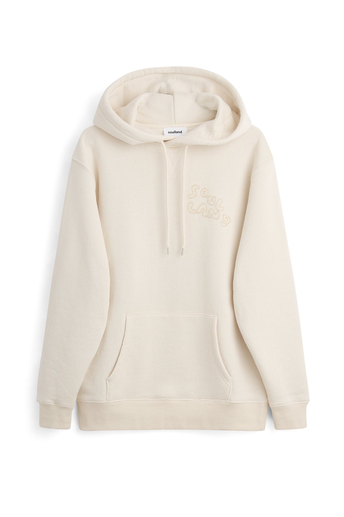 SOULLAND RIKO hoodie Sweatshirt/hoodie Off White