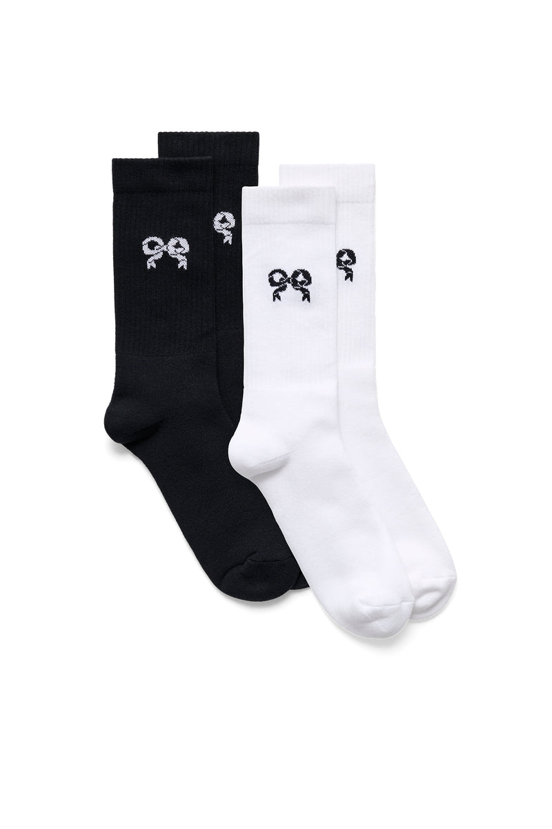 SOULLAND RUMI 2-pack Socks Socks Black/white