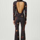 SOULLAND ROCA top Top Black AOP