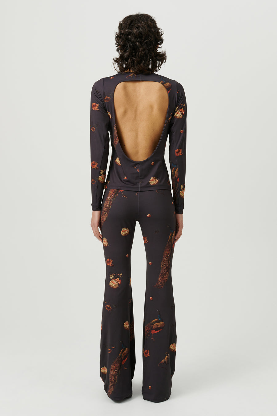 SOULLAND ROCA top Top Black AOP