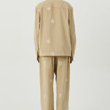 SOULLAND Rory Overshirt Shirt Beige