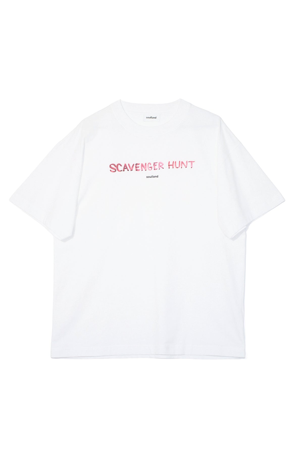 SOULLAND SCAVENGER hunt T-shirt T-shirt White