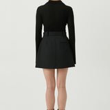 SOULLAND Sam Skirt Skirt Black