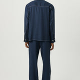 SOULLAND TYRA overshirt Shirt Navy