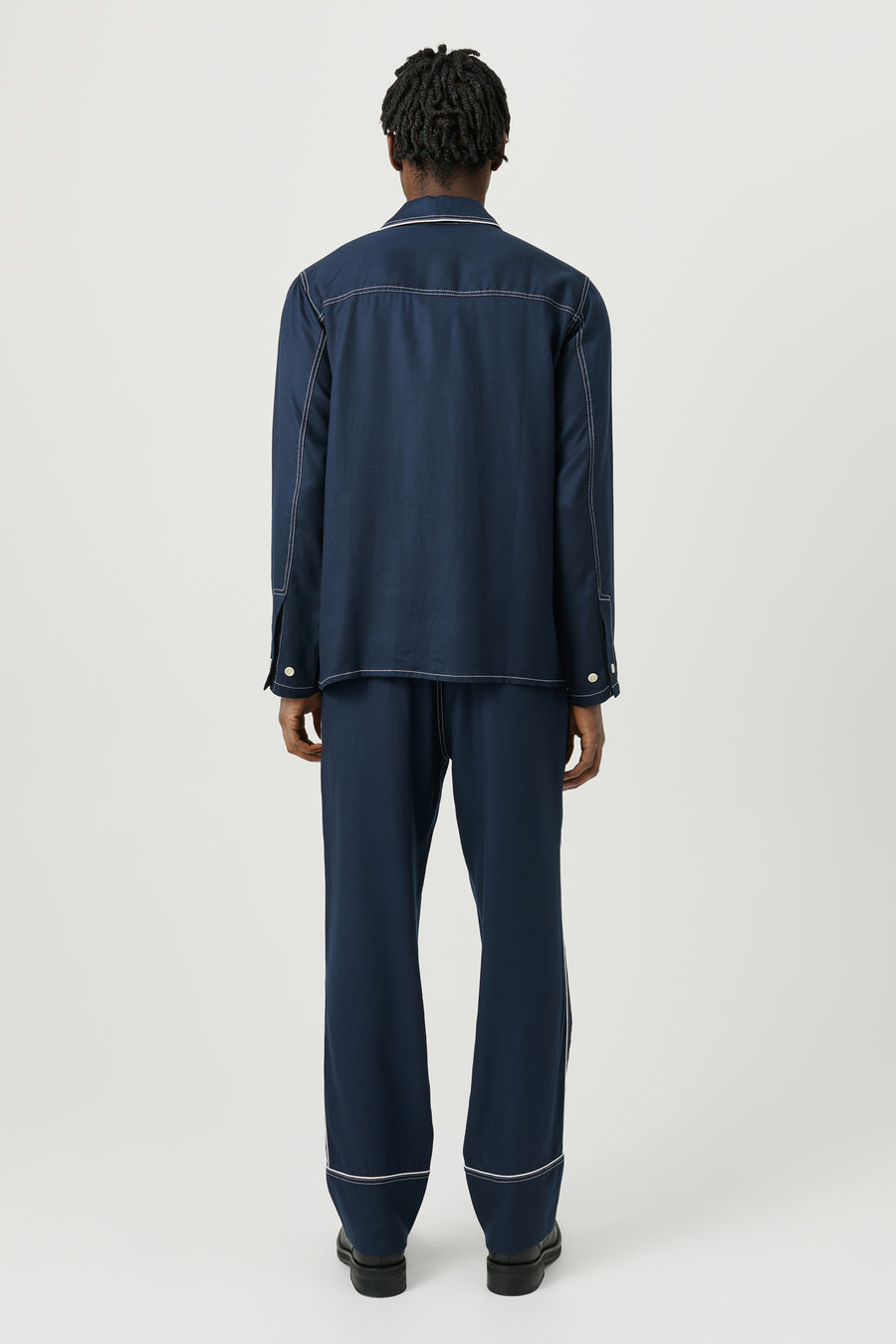 SOULLAND TYRA overshirt Shirt Navy