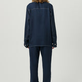 SOULLAND TYRA overshirt Shirt Navy