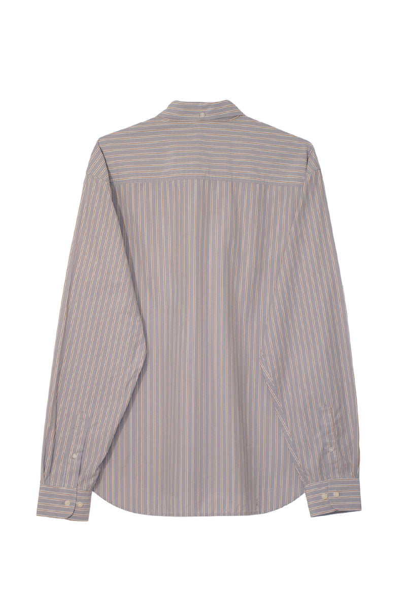 VIT button down stripe shirt — alternate view