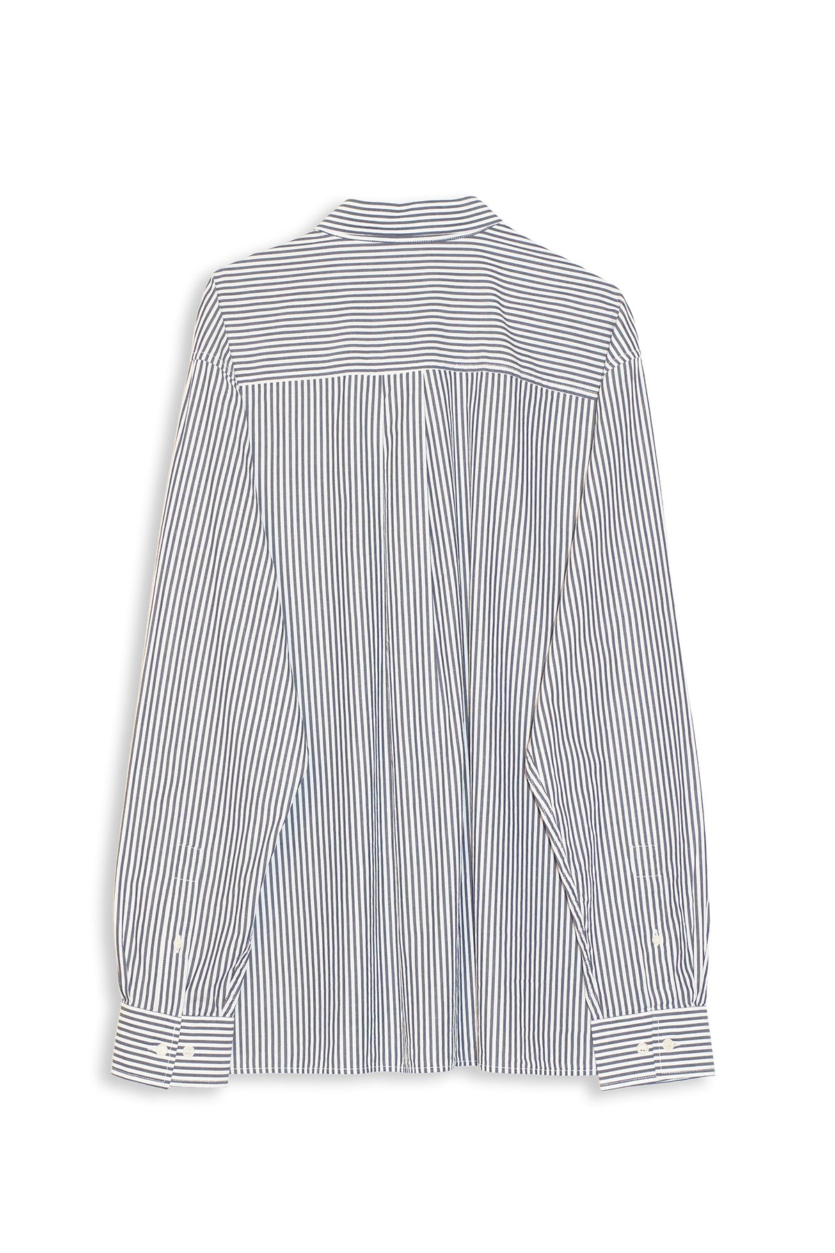 SOULLAND VIT stripe shirt Shirt Blue