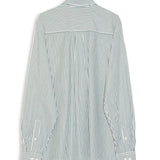 SOULLAND VIT stripe shirt Shirt Green