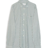 SOULLAND VIT stripe shirt Shirt Green