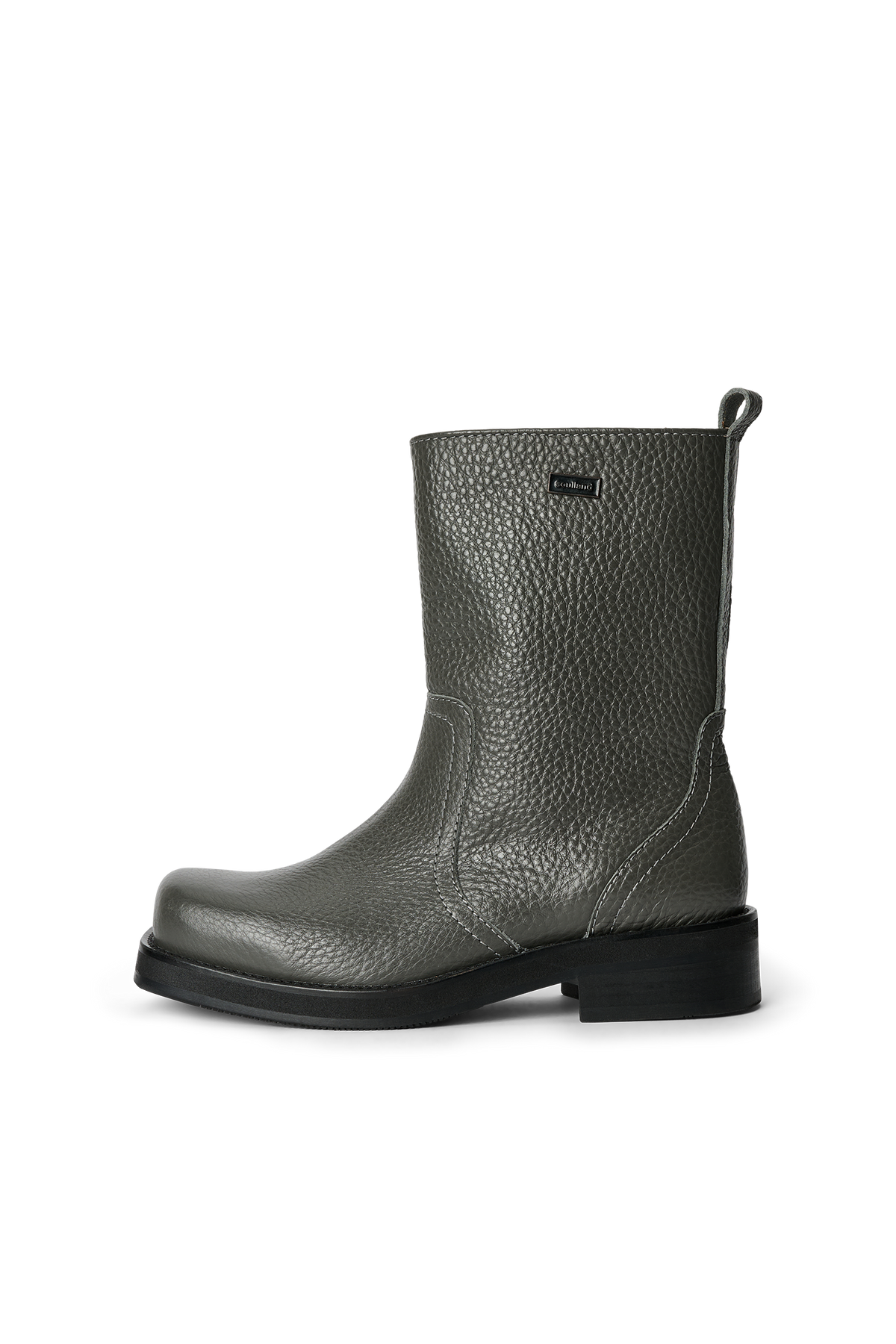 DELAWARE structured leather boots