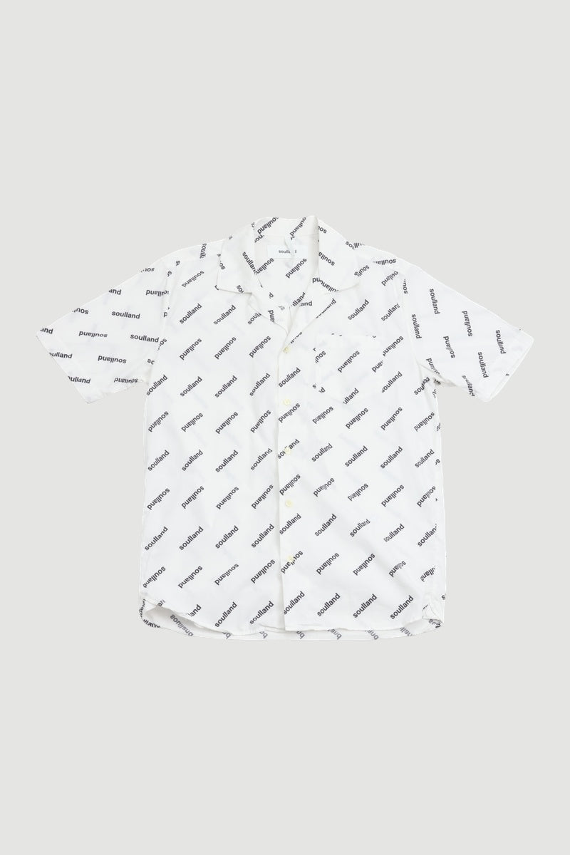 Reseller Allover Logo Shirt - S